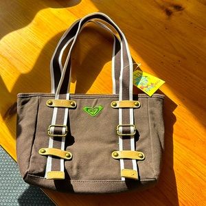 NWT Roxy canvas bag